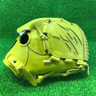ZETT - ゼット ZETT 834 投手用 硬式グローブイエローの通販 by ひょう
