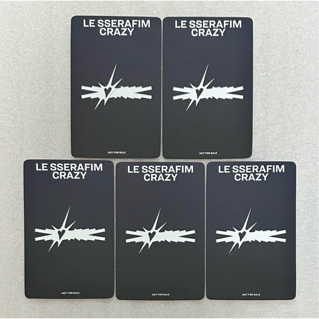 LE SSERAFIM - ルセラフィム CRAZY コンパクト ユニバーサル 特典