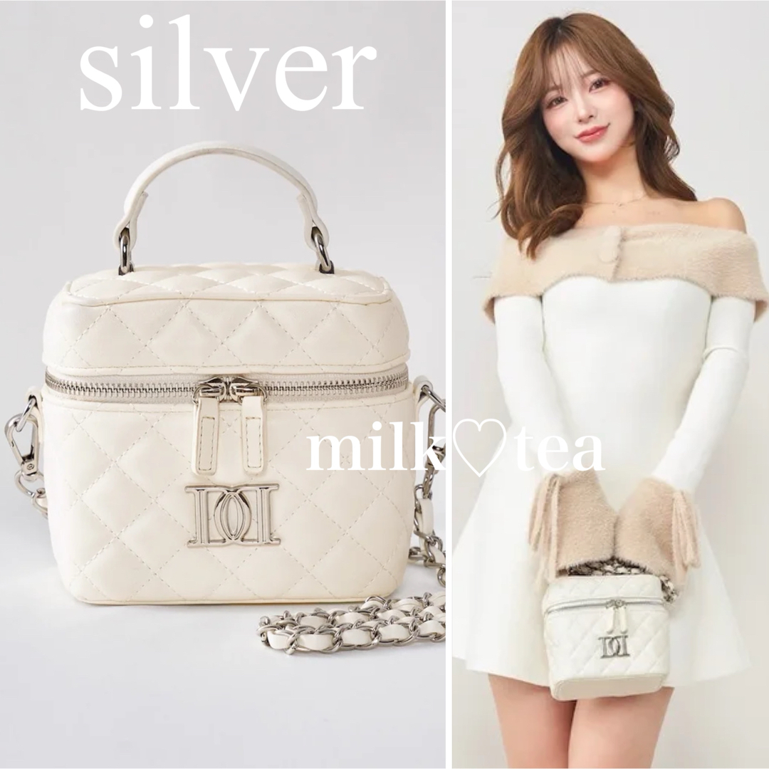 Darich - 新品未開封 ダーリッチ キルティングスクエアミニバッグ