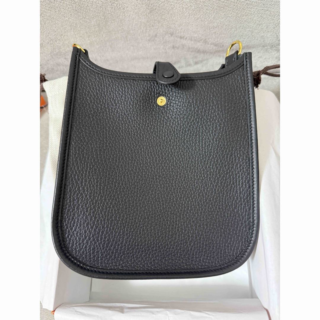 HERMES - 値下げ！新品未使用 エルメス ミニエヴリン ブラック