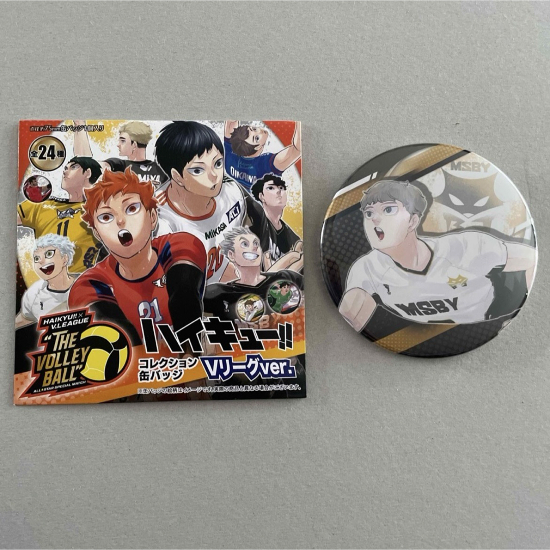 集英社 - ハイキュー コレクション缶バッジ Vリーグ 犬鳴シオンの通販