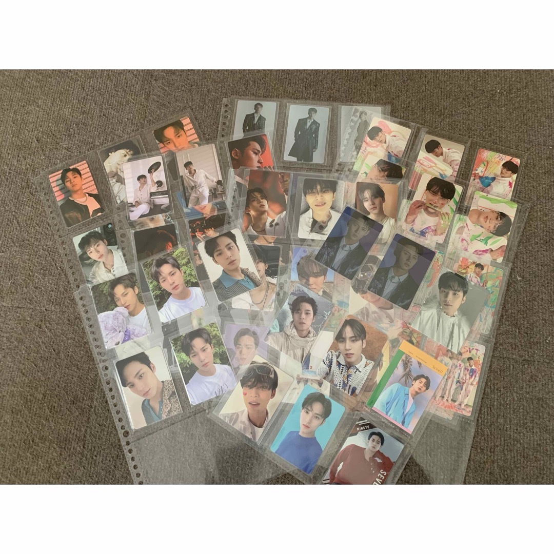 seventeen ミンギュ 74枚トレカセットの通販はau PAY マーケット