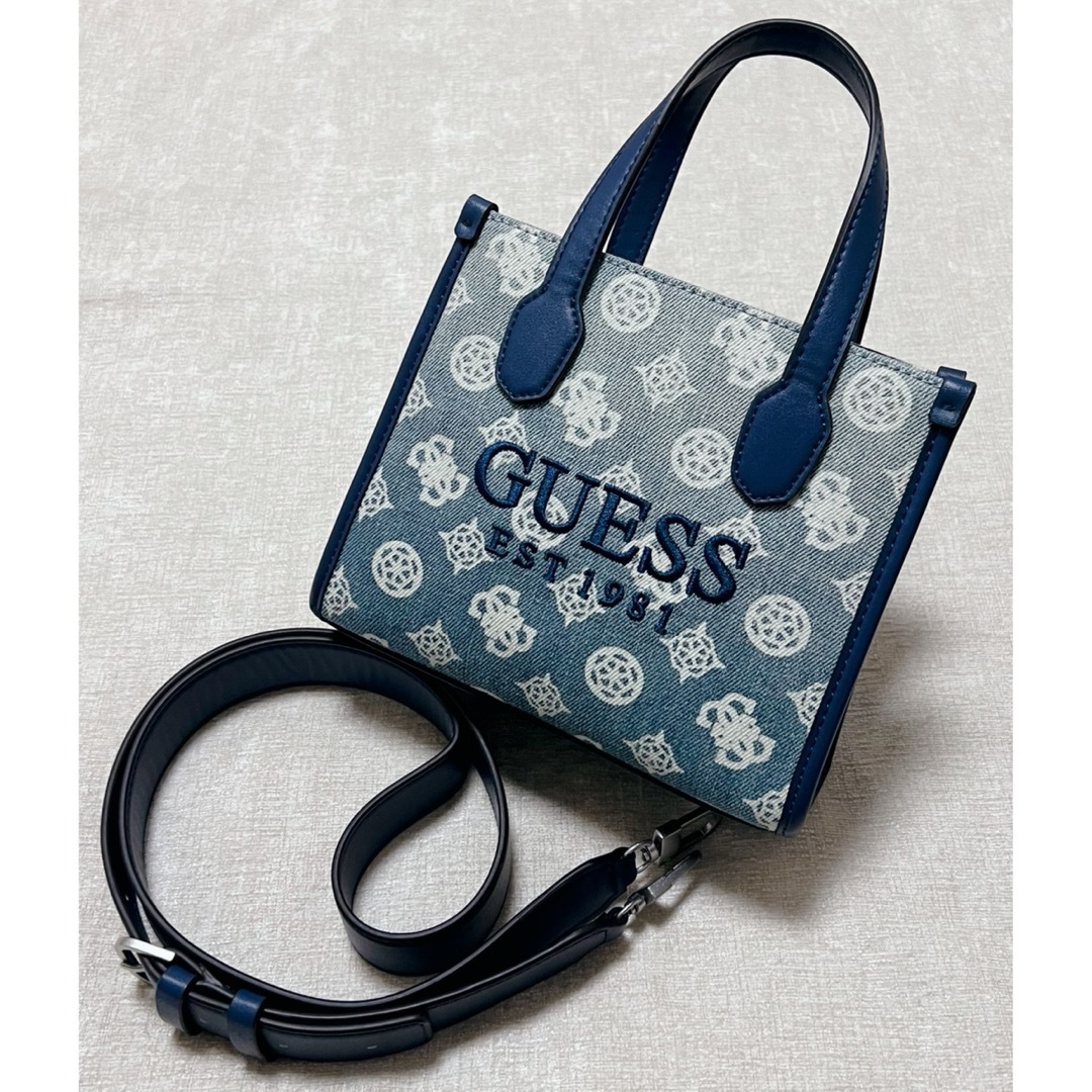 GUESS - 新品 未使用 Guess デニム2wayバック ハンドバック ショルダー