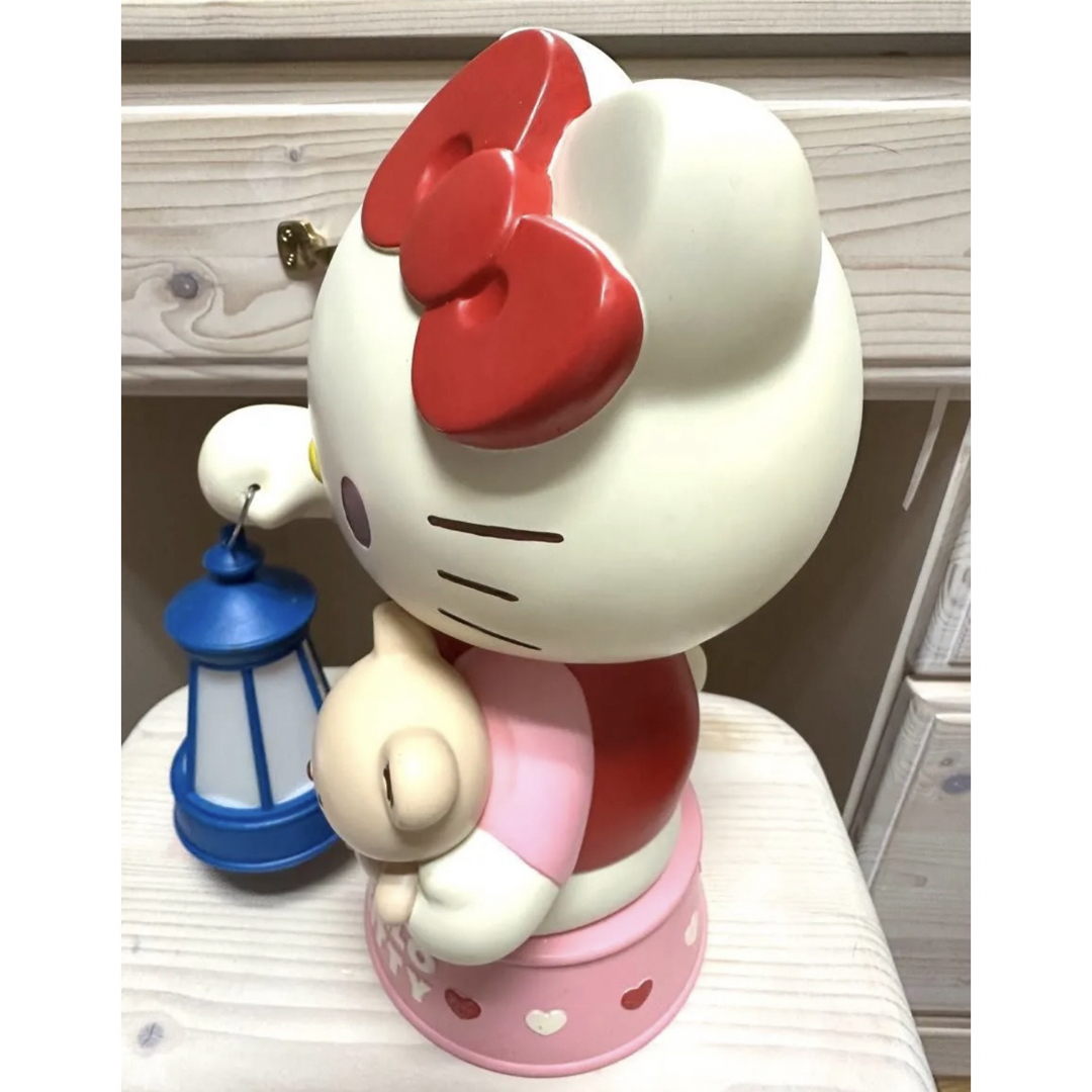 サンリオ - サンリオ キティちゃん 骨董品 置物 ライト 昭和レトロの