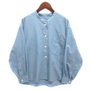 MARGARET HOWELL（シャツ/ブラウス(長袖/七分) ・ ブルー・ネイビー