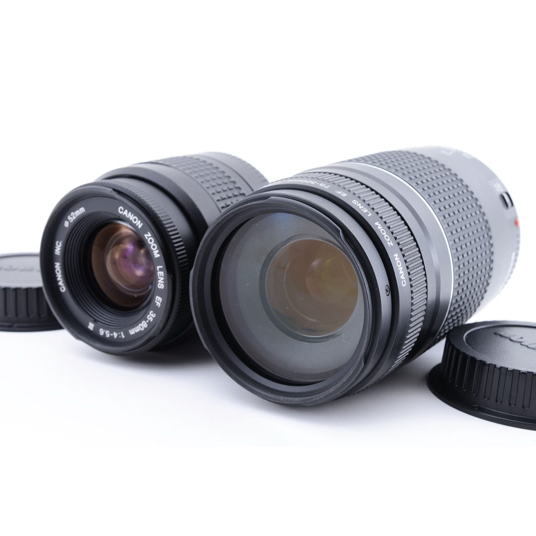 Canon - 付属品付 キャノン Canon EOS 5D Mark IVダブルレンズセットの