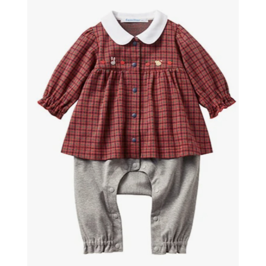 ファミリア カバーオール（秋冬～春） 美品 現行品 カバーオール（秋冬