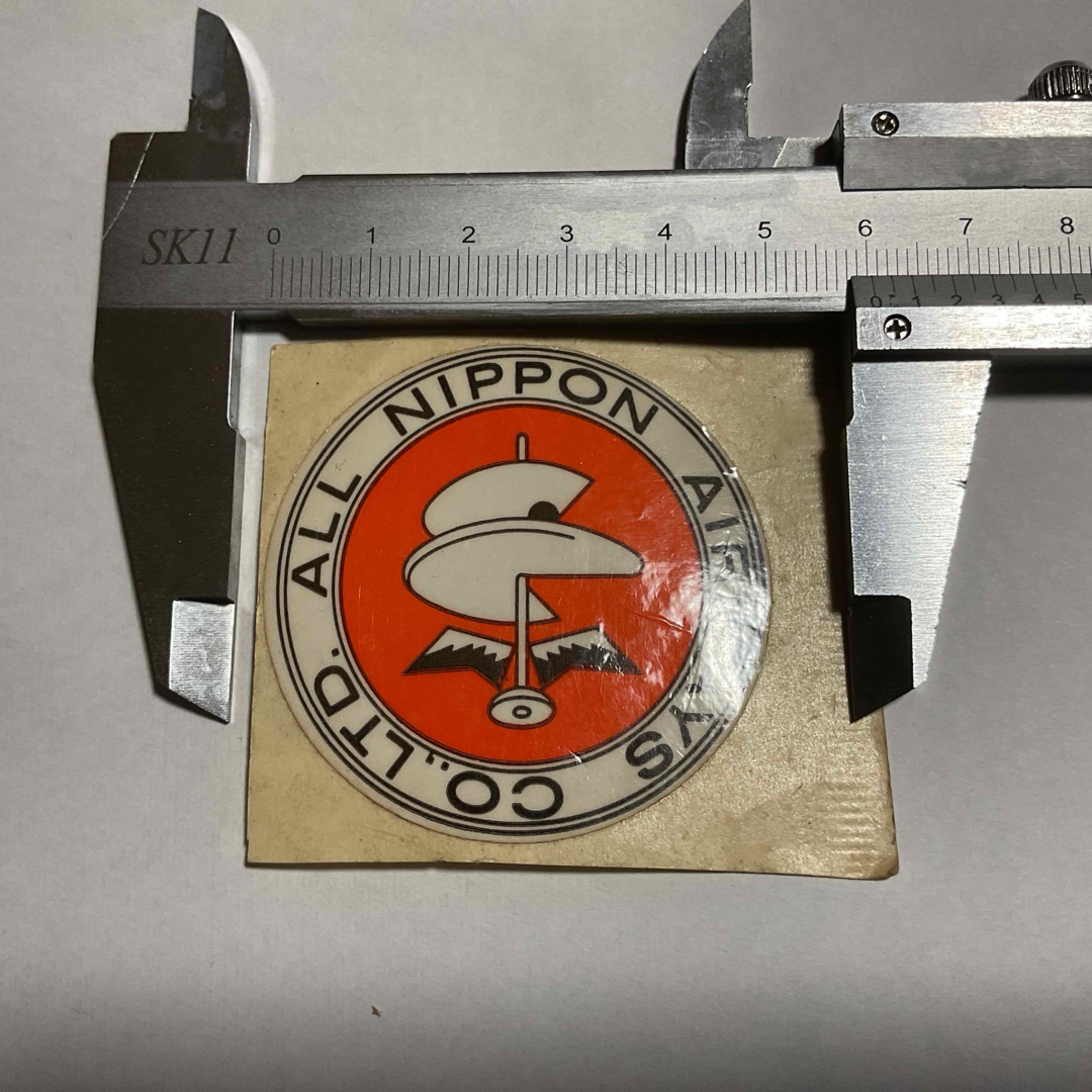 ANA(全日本空輸) - 全日空(ANA) ステッカー 旧ロゴ ダビンチマークの