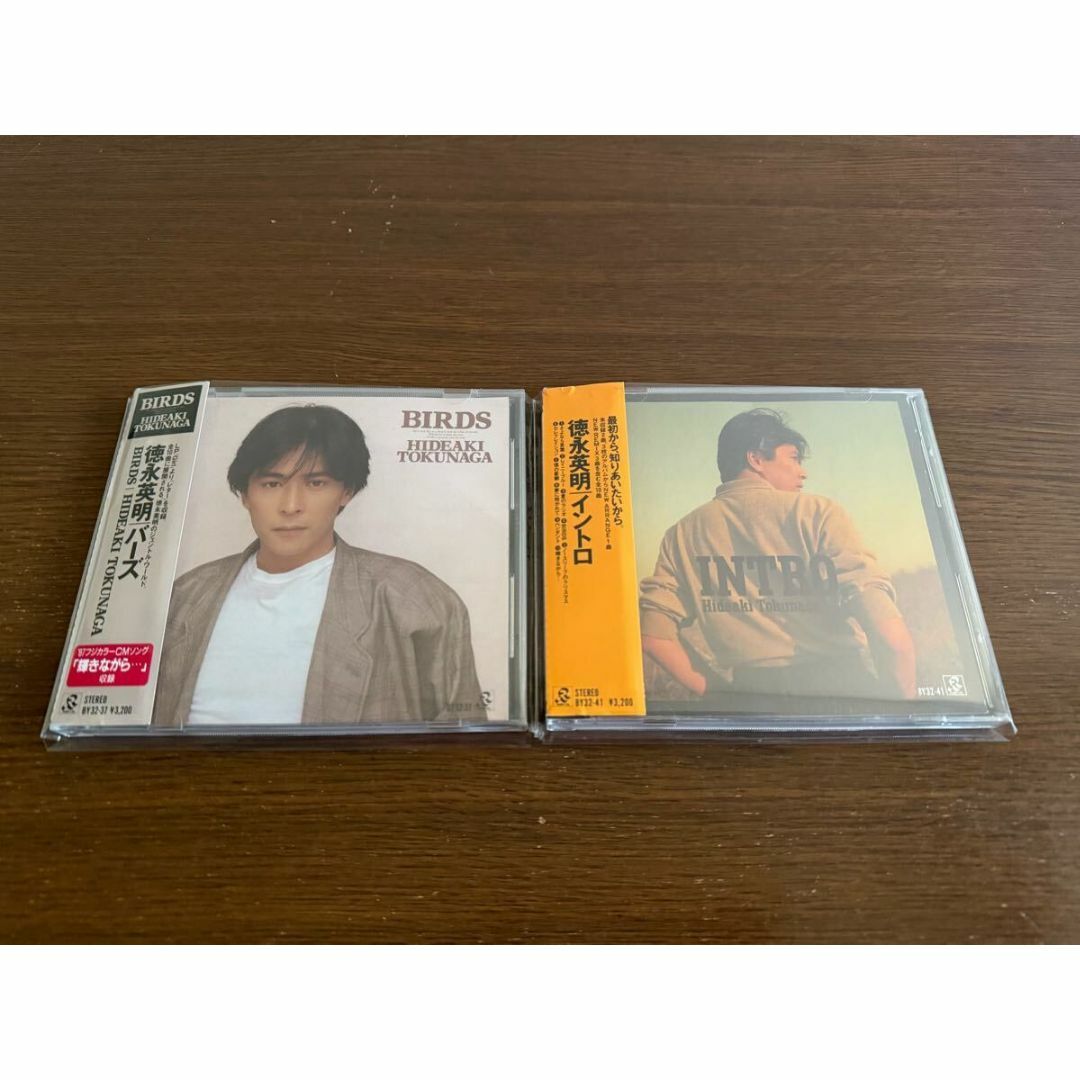 徳永英明 旧規格2タイトルセット「バーズ」「イントロ」消費税表記なし