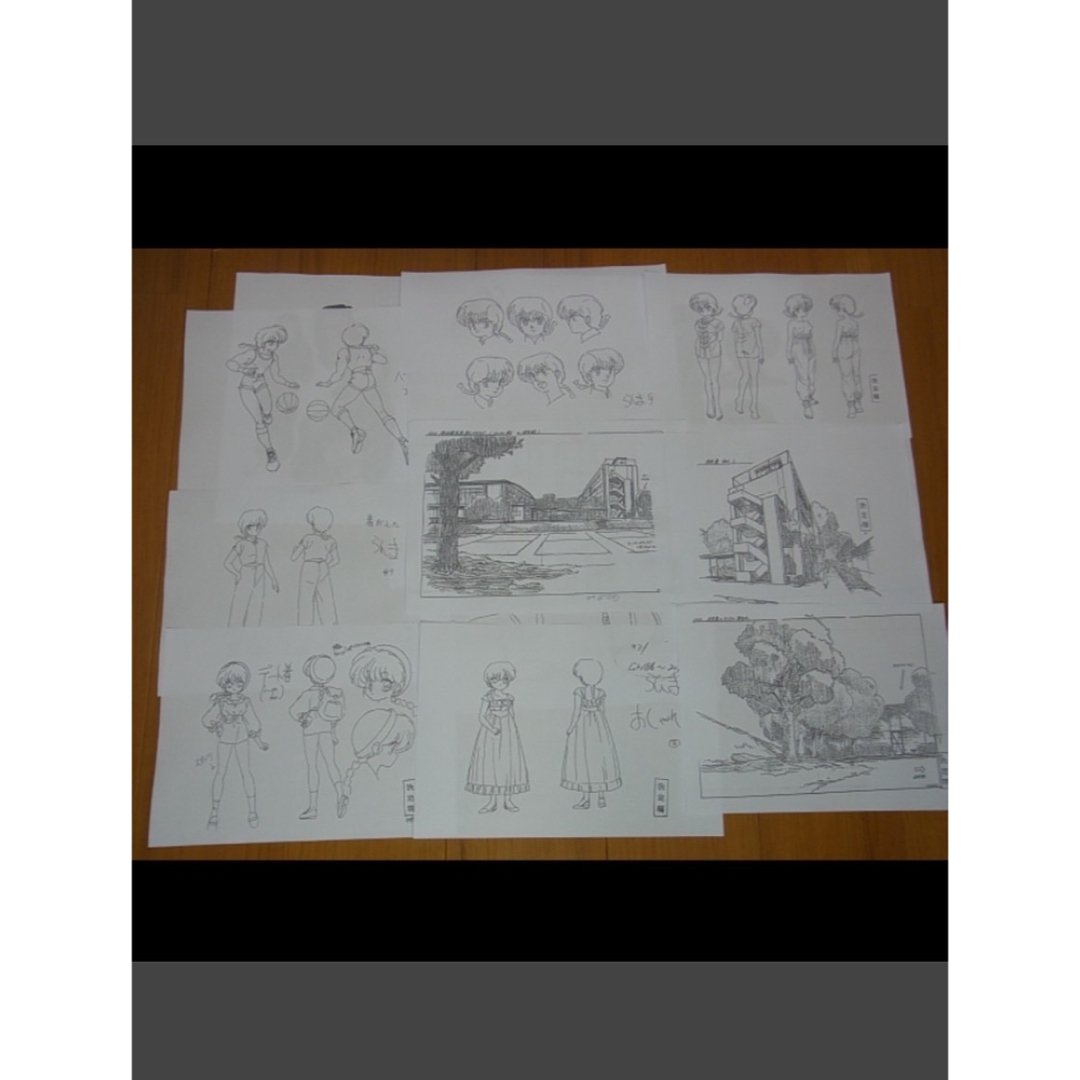 らんま 1/2 設定資料 約200枚の通販 by Gshop｜ラクマ