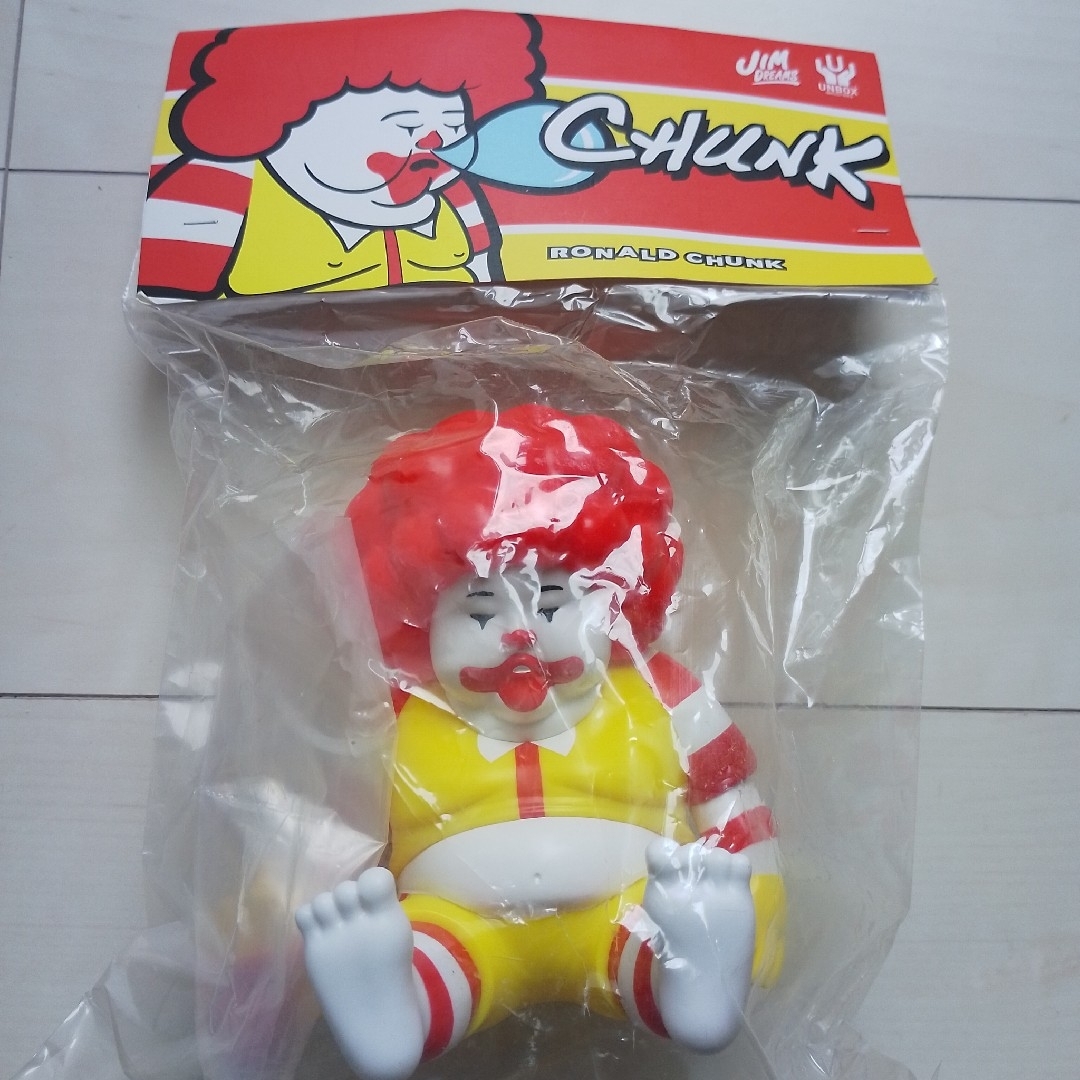 CHUNK JIM DREAMS unbox マクドナルド 希少 2体セットの通販 by
