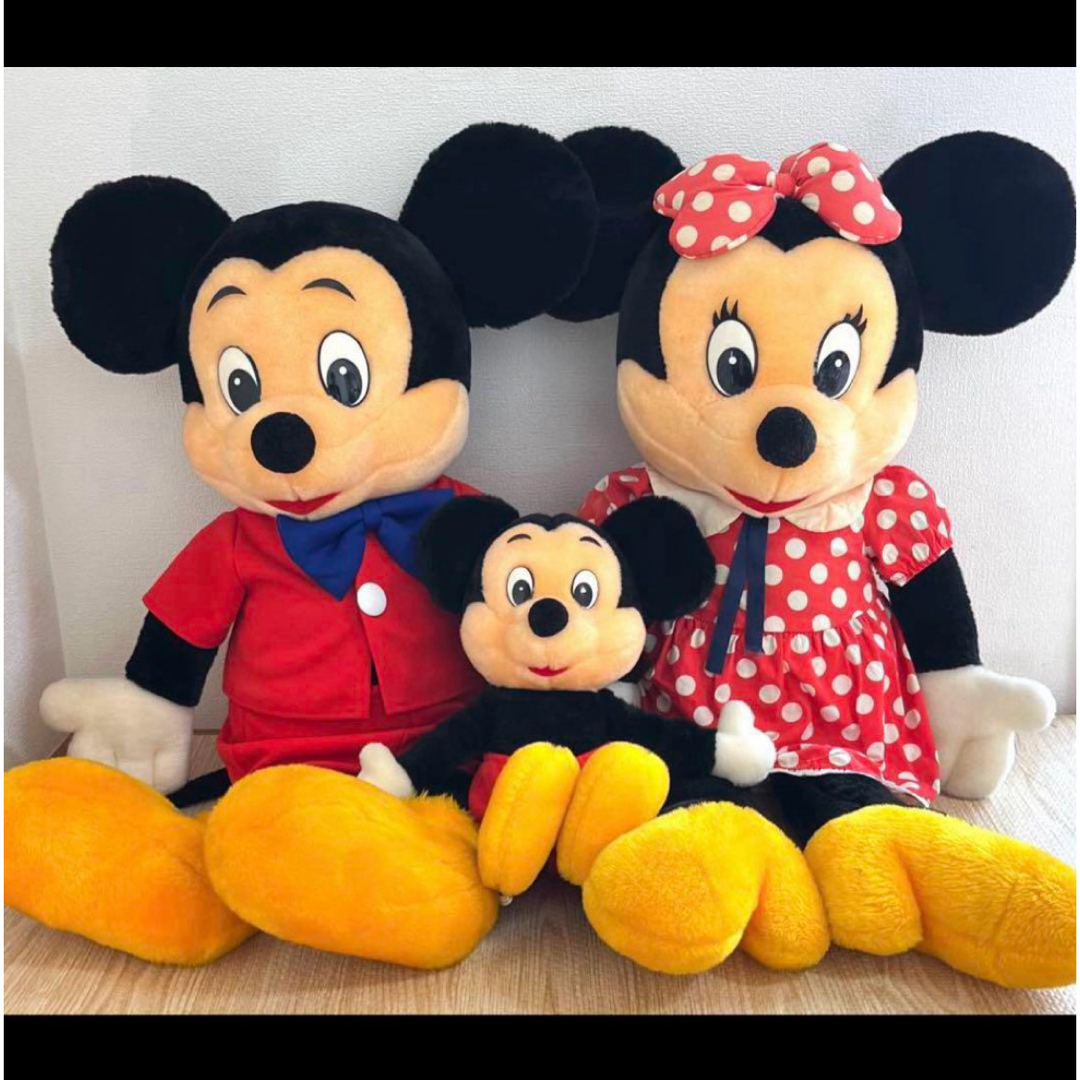 Disney - 【希少】平成レトロ ミッキー ミニー ぬいぐるみ セットの