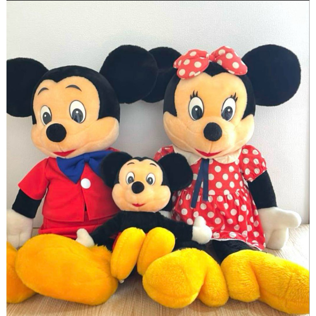 Disney - 【希少】平成レトロ ミッキー ミニー ぬいぐるみ セットの
