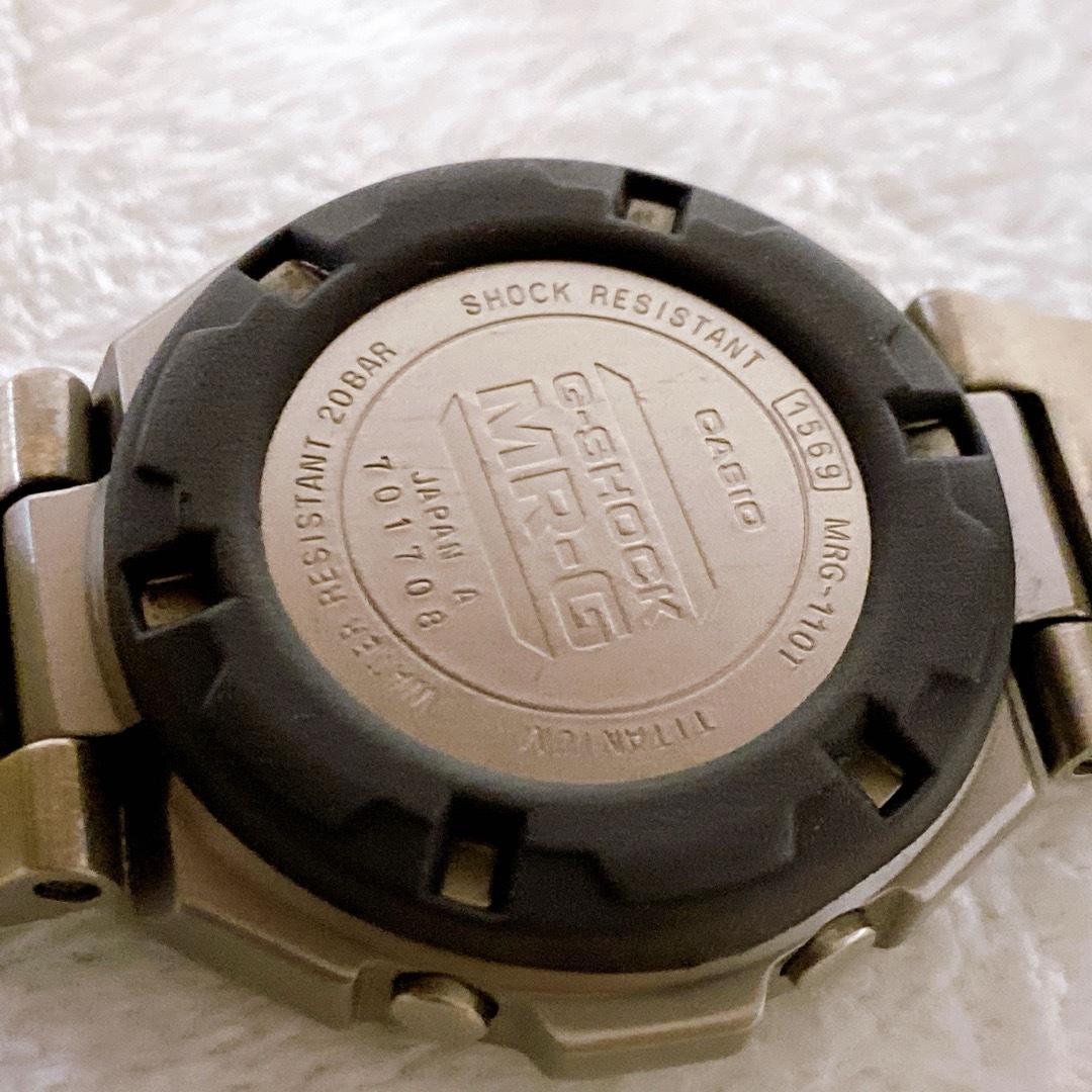 G-SHOCK - 希少 美品 CASIO G-SHOCK MRG-110T 初代フルメタル チタンの