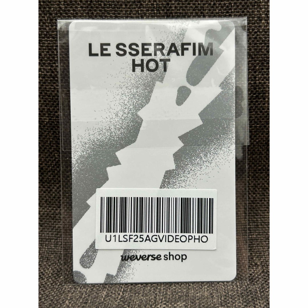 LE SSERAFIM - LE SSERAFIM HOT weverse トレカ チェウォンの通販 by