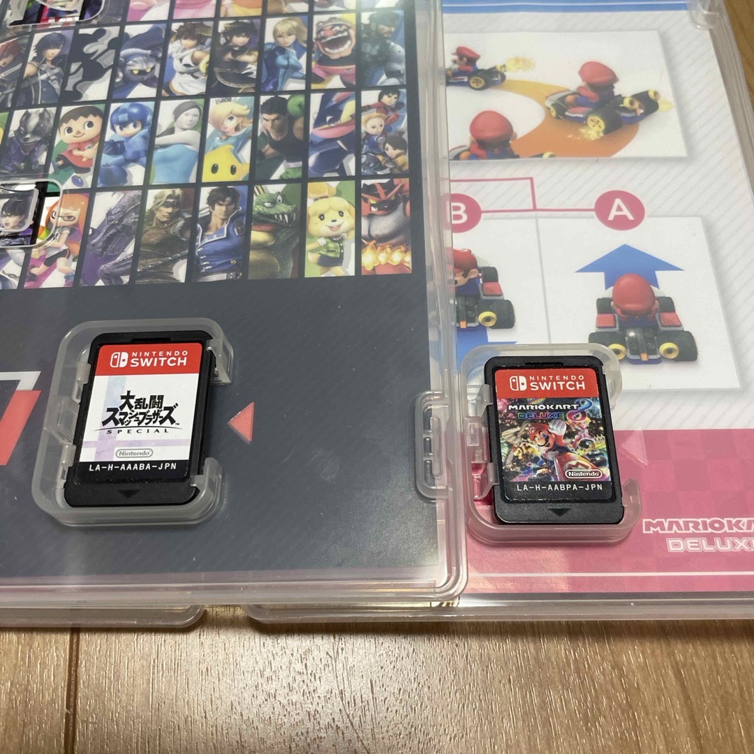 任天堂 - 0705102・05242 Switch マリカーとスマブラのセットの通販 by