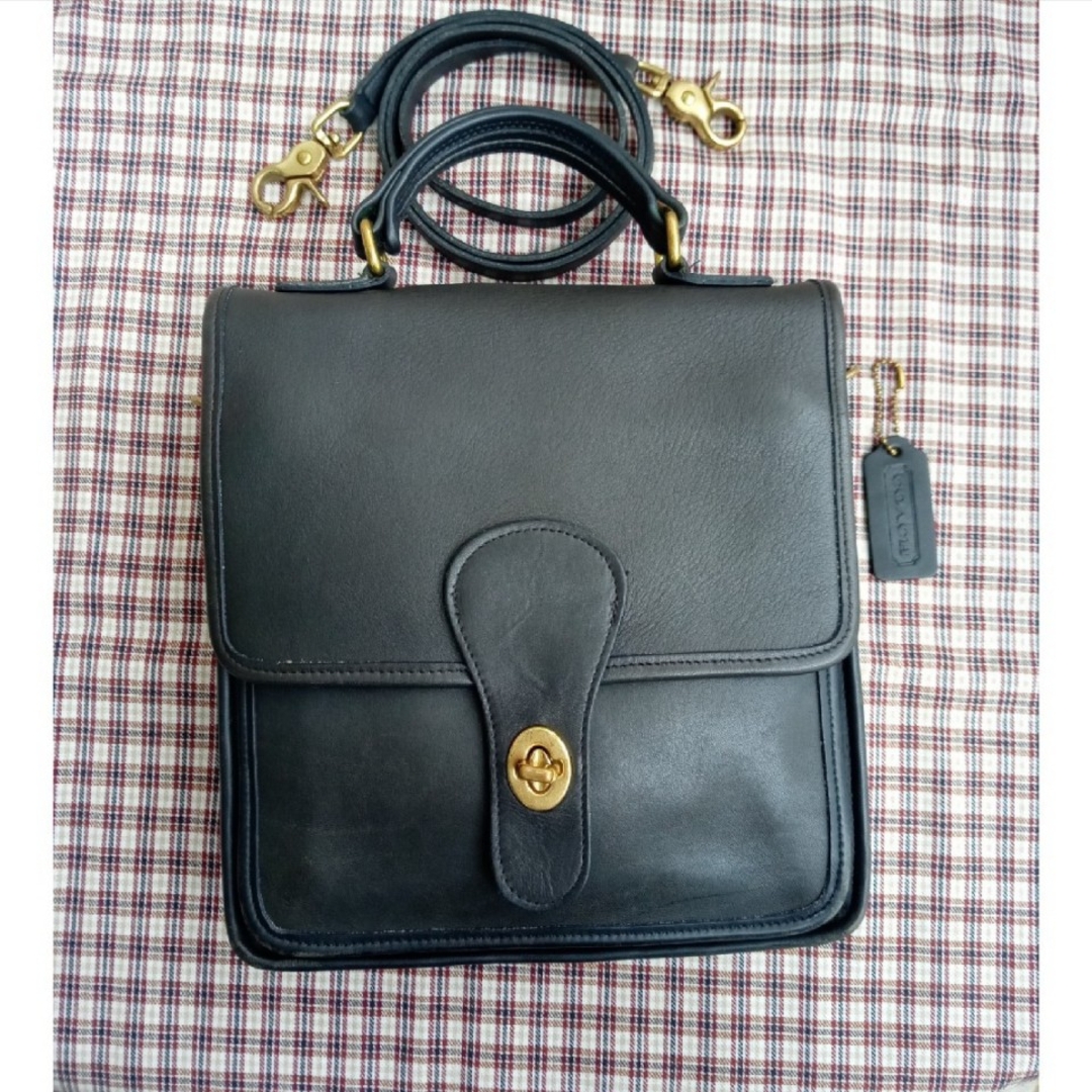 COACH - 希少 COACH オールドコーチ ターンロックショルダーバッグ の