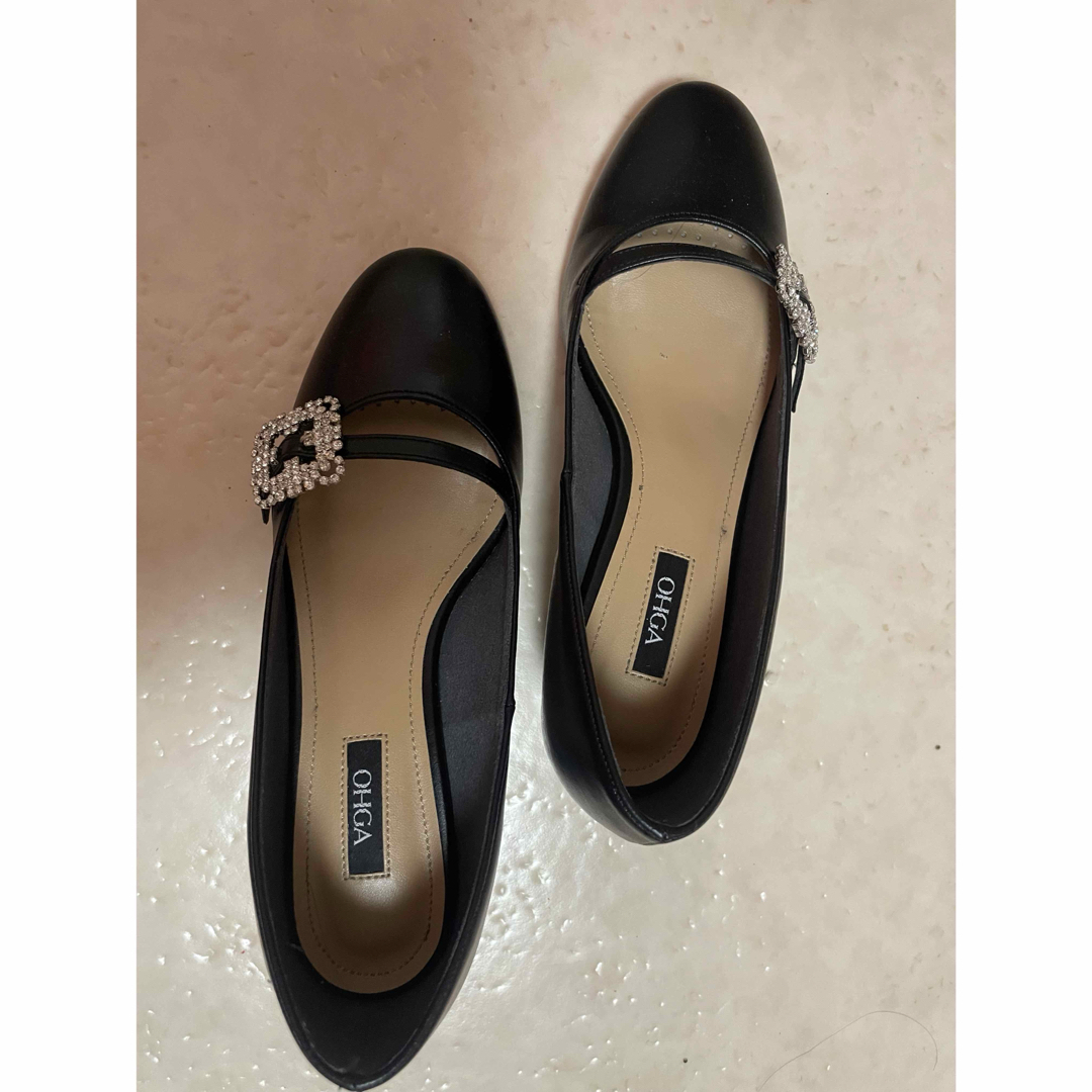 ohga ビジュー付きパンプス の通販 by ごんた's shop｜ラクマ