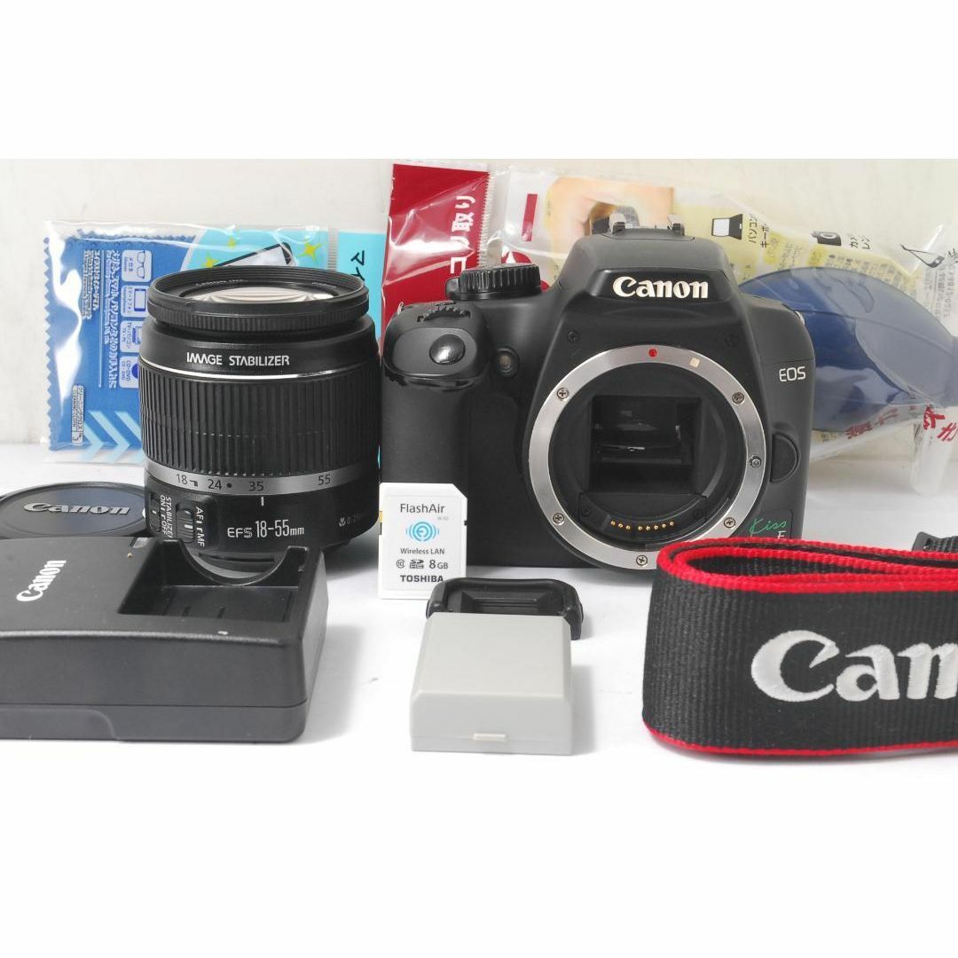 Canon EOS Kiss F デジタル一眼レフカメラ iPhone転送セット Canon EOS