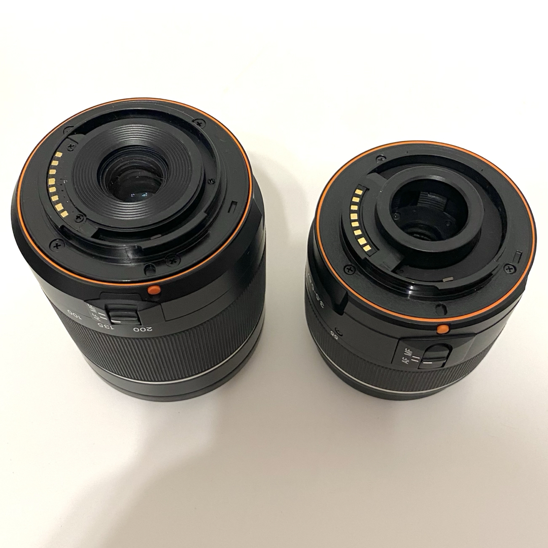 SONY - 【極上品】SONY Wズームレンズセット SAL1855＋SAL55200-2の