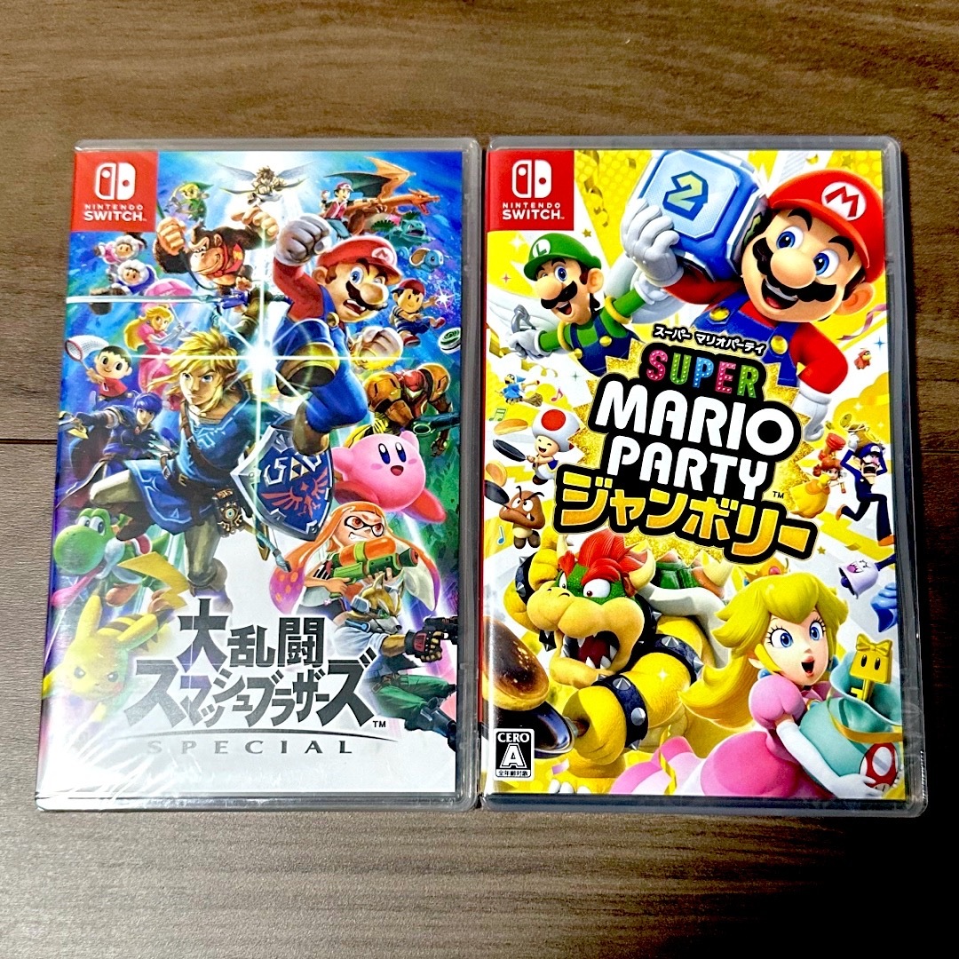 マリカ スマブラ ソフト スウィッチ NintendoSwitch スマブラ、マリオ