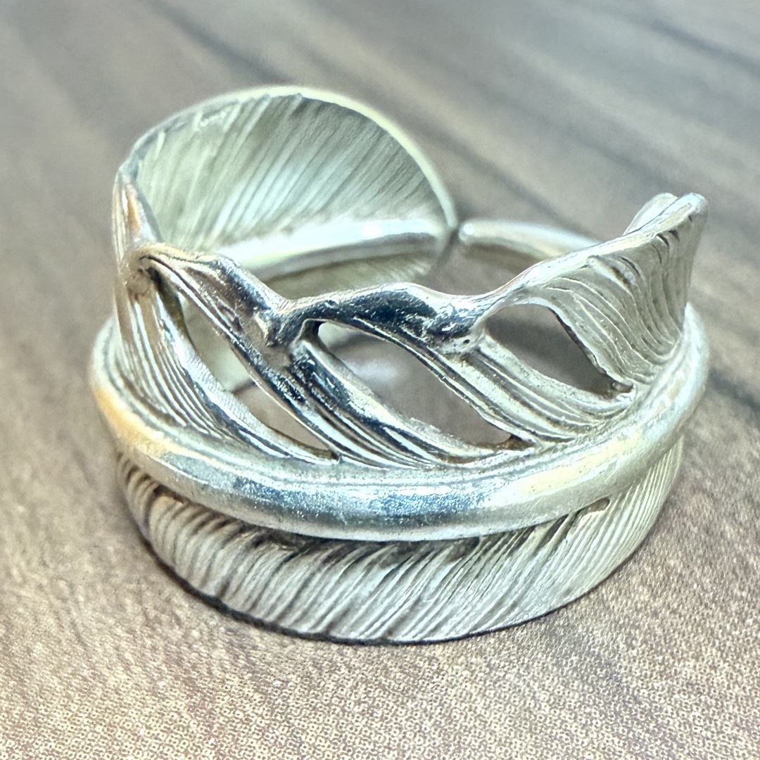 WINGROCK FEATER RING シルバー 20号の通販 by xoxoxo｜ラクマ
