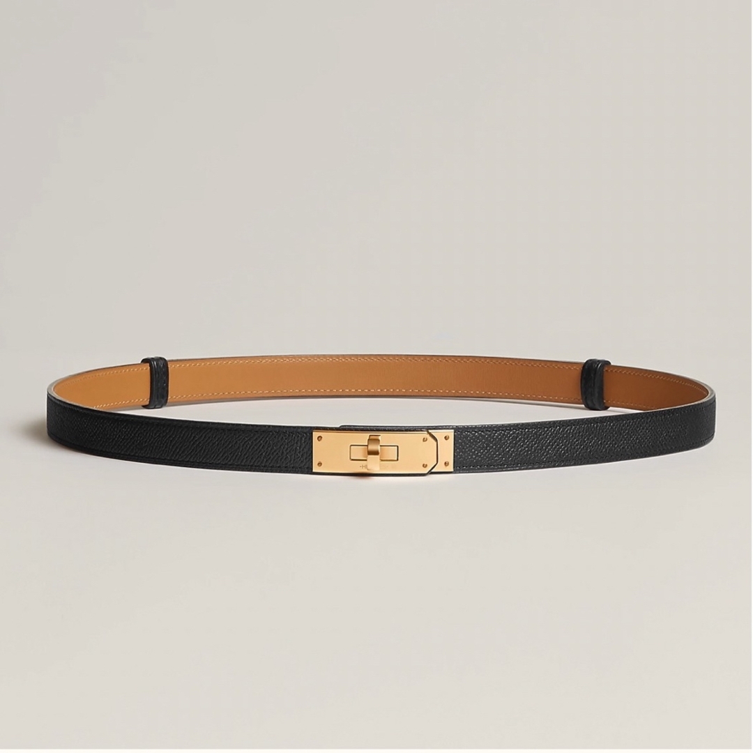 HERMES - 【新品・未使用品】エルメス ケリーベルト ブラック ベルト