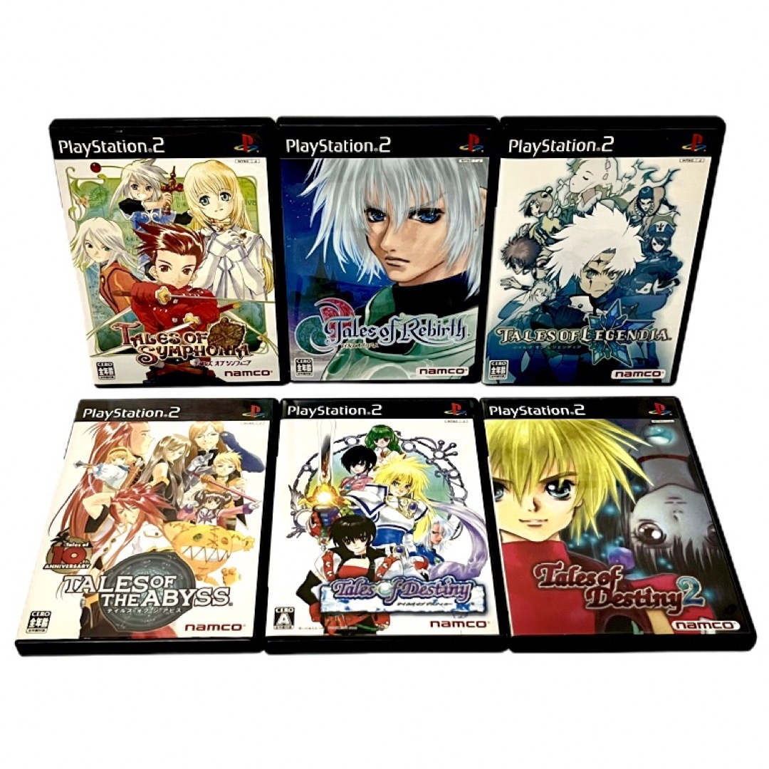 PlayStation2 - テイルズシリーズ PS2 6本セット まとめ売り 動作確認