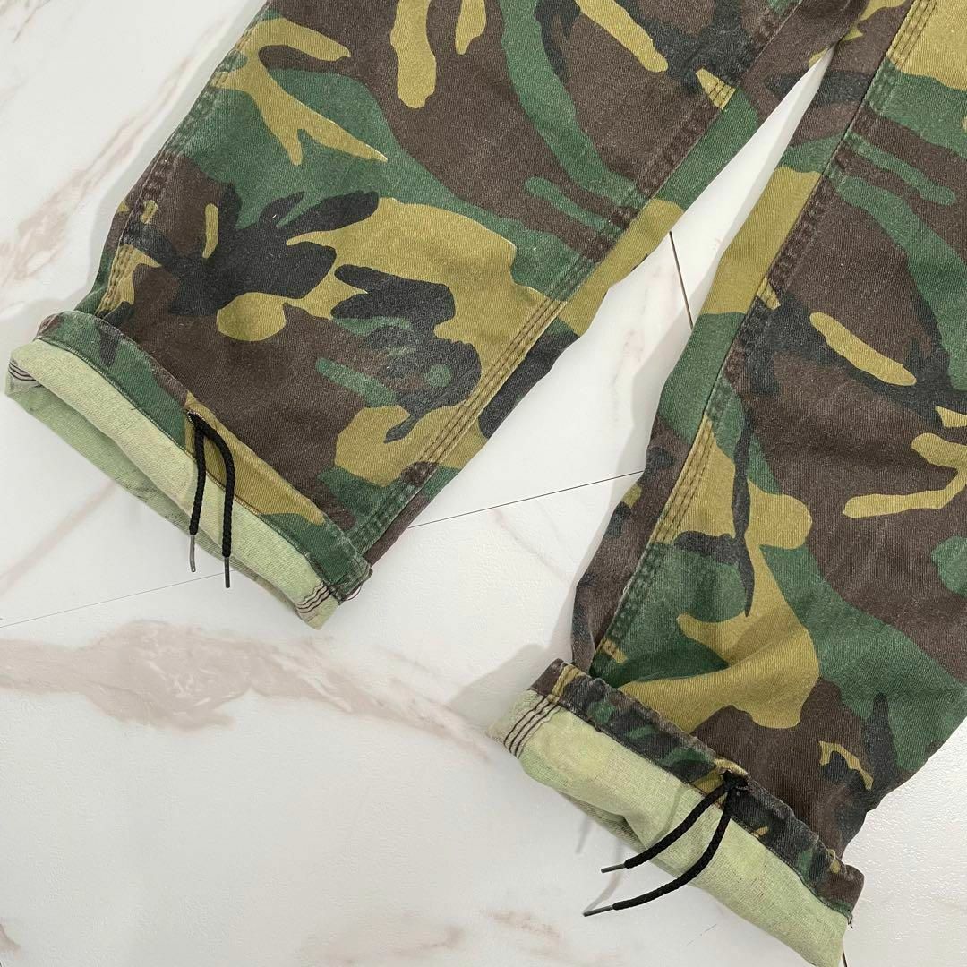 LIBERTY. - USA製 80年代 ヴィンテージ LIBERTY 迷彩 オーバーオールの