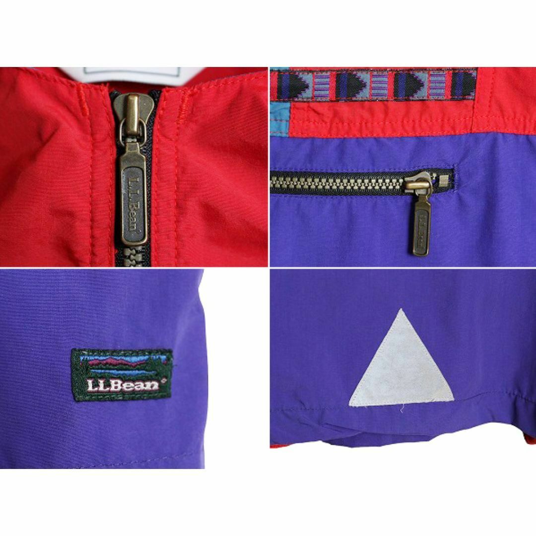 L.L.Bean - 90s エルエルビーン ナイロン アノラック パーカー
