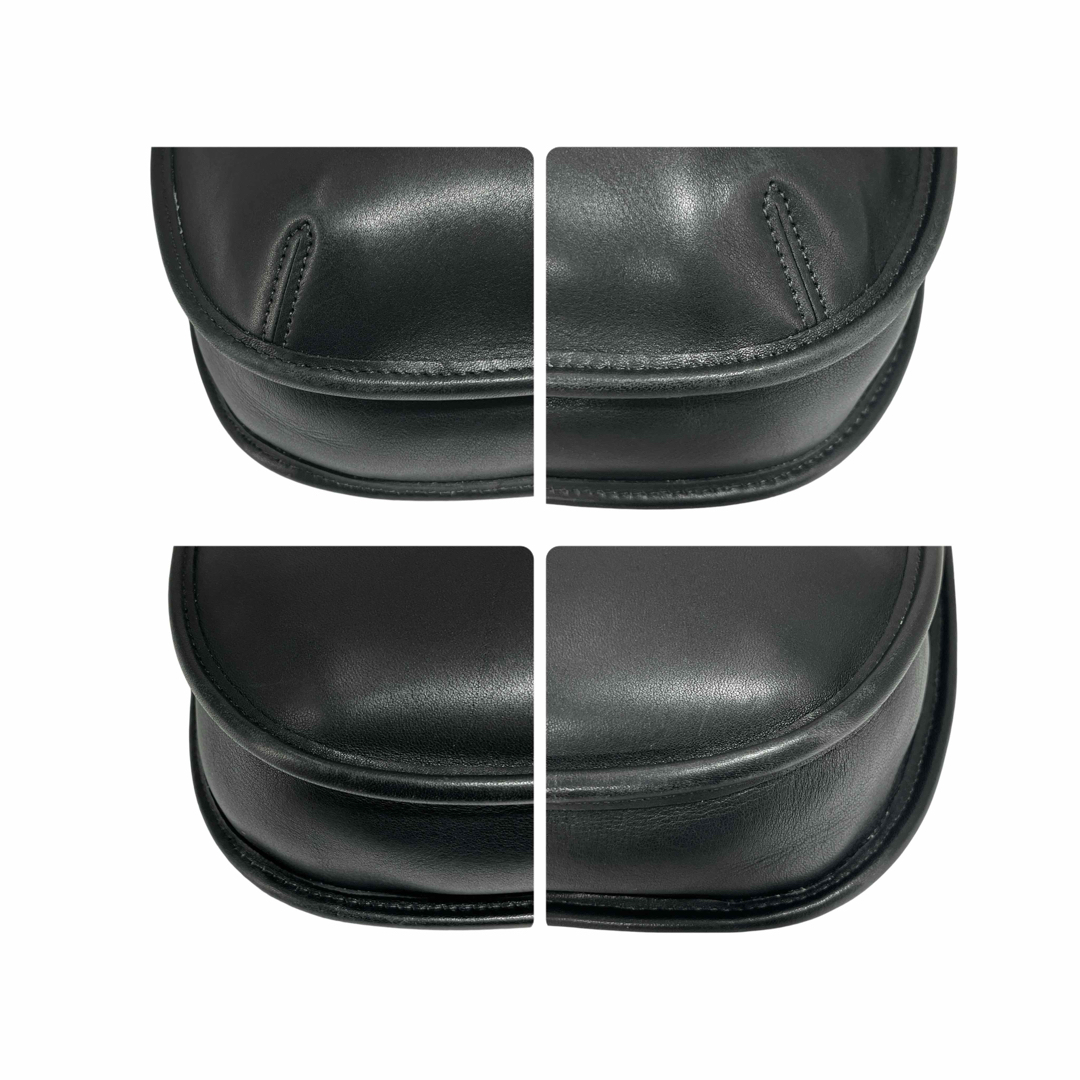 COACH - 美品 オールドコーチ ショルダーバッグ エルゴ 斜めがけ 黒