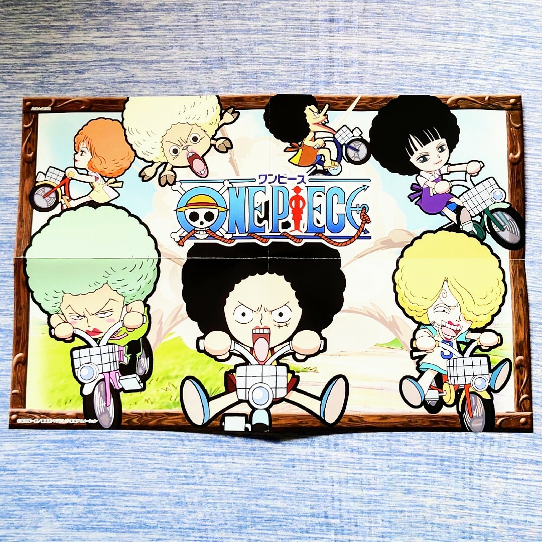 ONE PIECE - ワンピース ミニポスター ルフィ ゾロ サンジ ウソップ