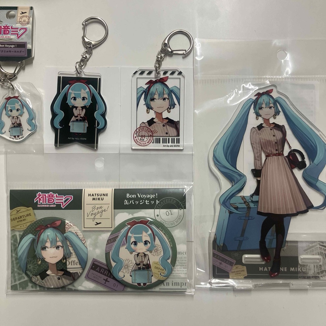 初音ミク (Bon Voyage)グリーンセットの通販 by しじみ's shop｜ラクマ