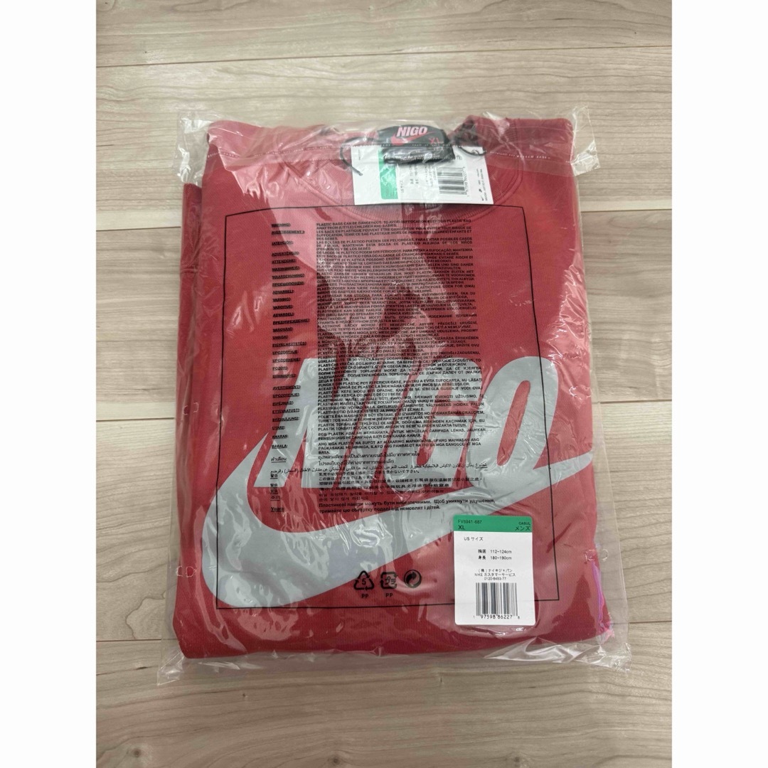 HUMAN MADE - 『NIKE × NIGO』 フリース クルーネック スウェット XL