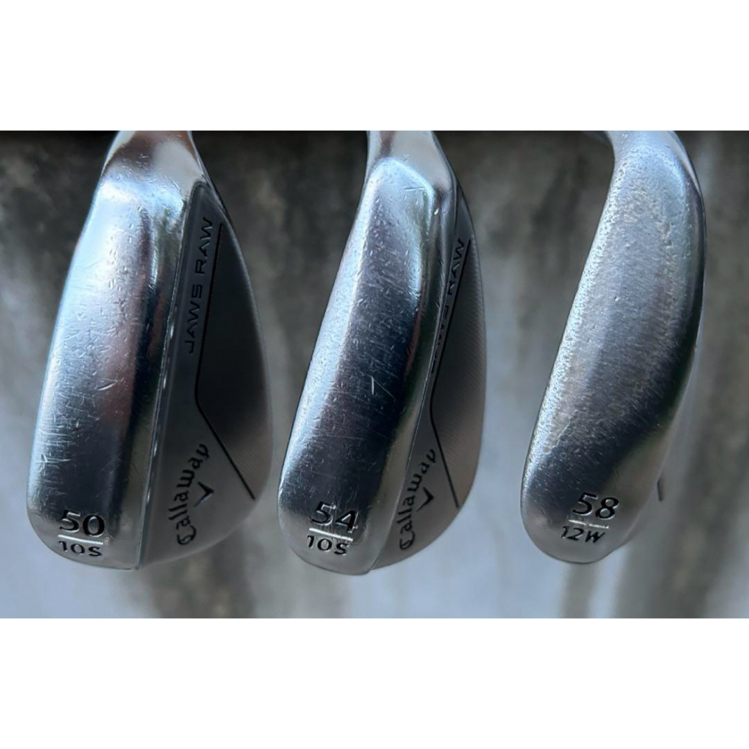 JAWS ウェッジ3本セット50/54/58度キャロウェイ