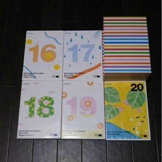送料込 新品近 ワールドワイドキッズ DVD ステージ 4 WWK 英語 教材の