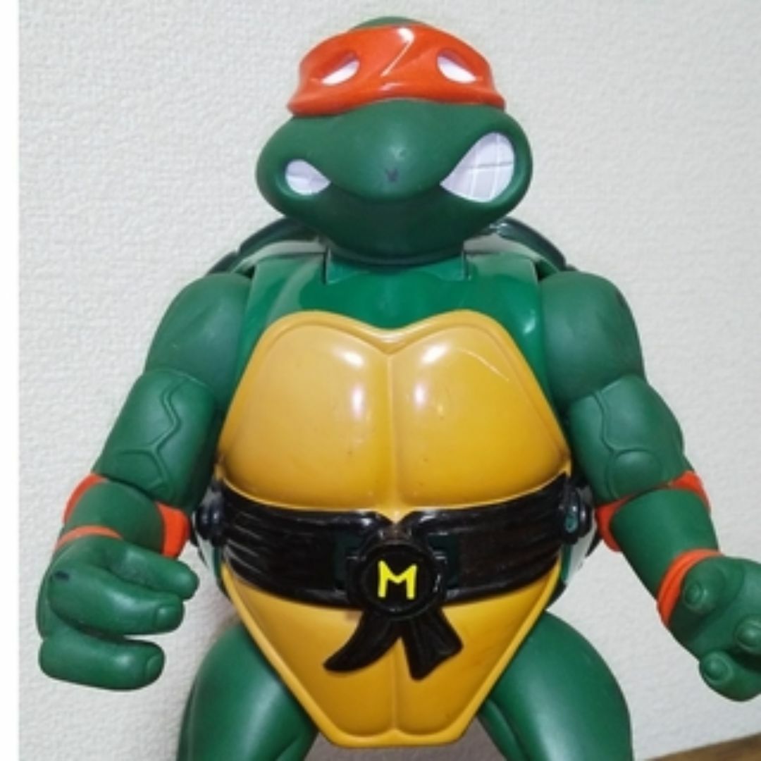 90's ミュータントタートルズ ジャイアント 変形フィギュア 2種の通販