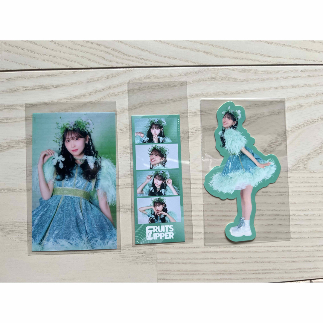 FRUITS ZIPPER ラッフルくじ カード ステッカー セット 櫻井優衣の通販