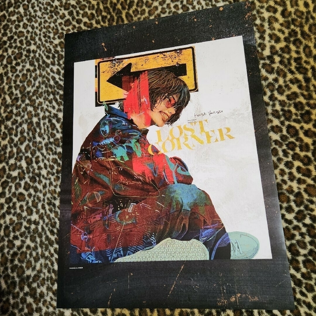 米津玄師『LOST CORNER』［非売品］ポスター激レア！BLACK ver.の通販