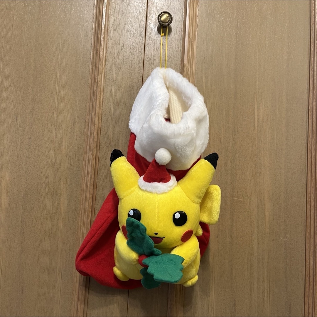 ポケモン - 非売品ポケモンクリスマス靴下ぬいぐるみDXピカチュウ とる