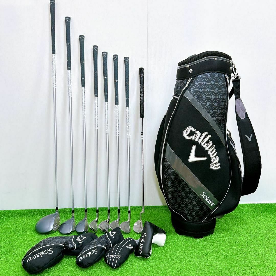 現行モデル】キャロウェイ ソレイユ レディース クラブセット 8本 優しい L