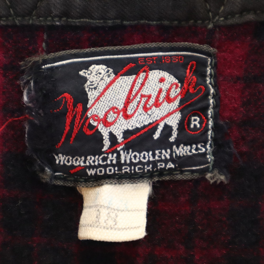 WOOLRICH - ウールリッチ 50s ヴィンテージ チェック柄 長袖 シャツ 18