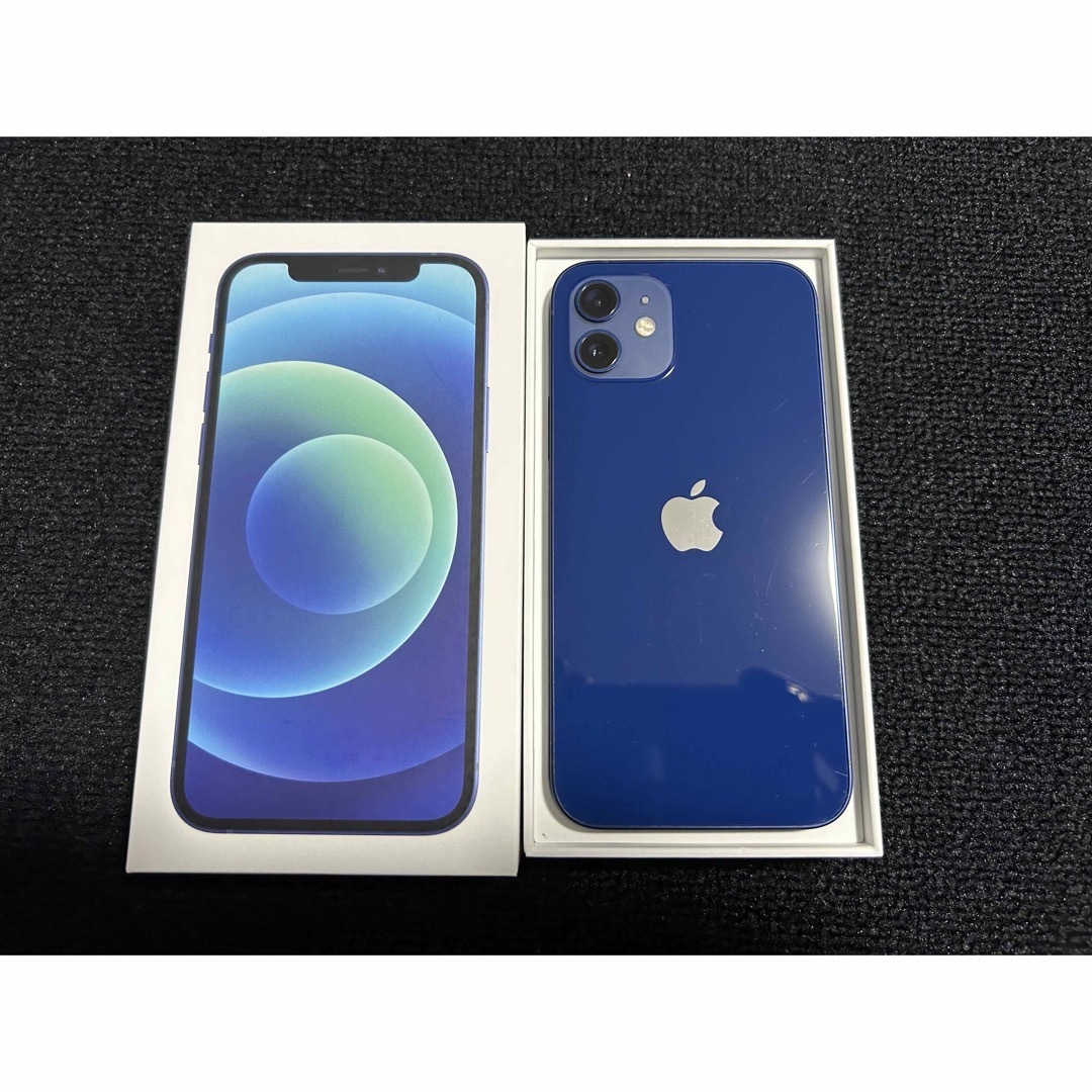 iPhone - 【ジャンク品】Apple iPhone 12 ブルー 64GBの通販 by ま