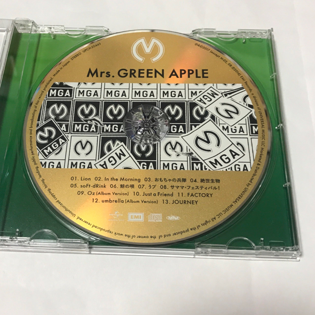 Mrs.GREEN APPLE 直筆サイン入りCD ミセスグリーンアップルの通販 by