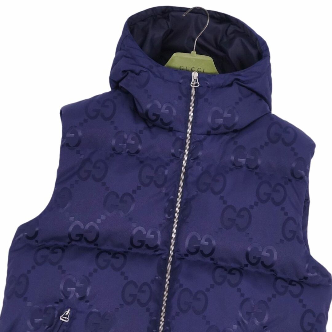 GUCCI - 美品 グッチ GUCCI ベスト ジレ ダウンベスト パーカー フード