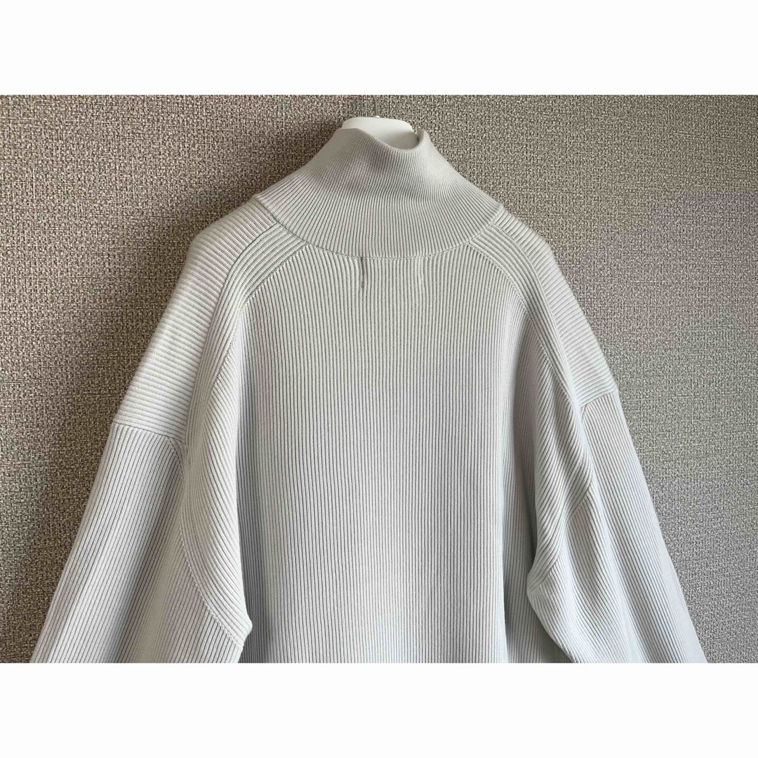 Graphpaper - 【極美品】Graphpaper/2022AWハーフジップニット/ライト