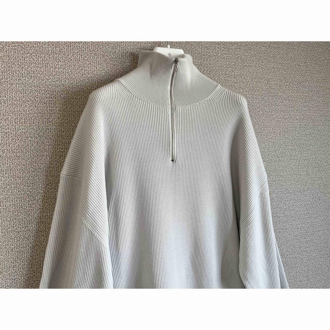 Graphpaper - 【極美品】Graphpaper/2022AWハーフジップニット/ライト