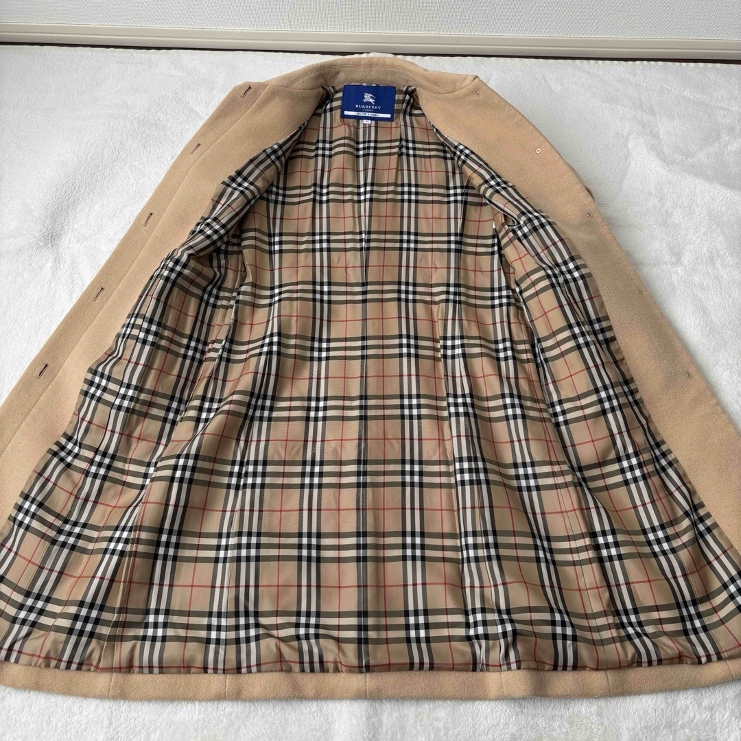 ✨極美品✨バーバリーブルーレーベル コート ノバチェック アンゴラ