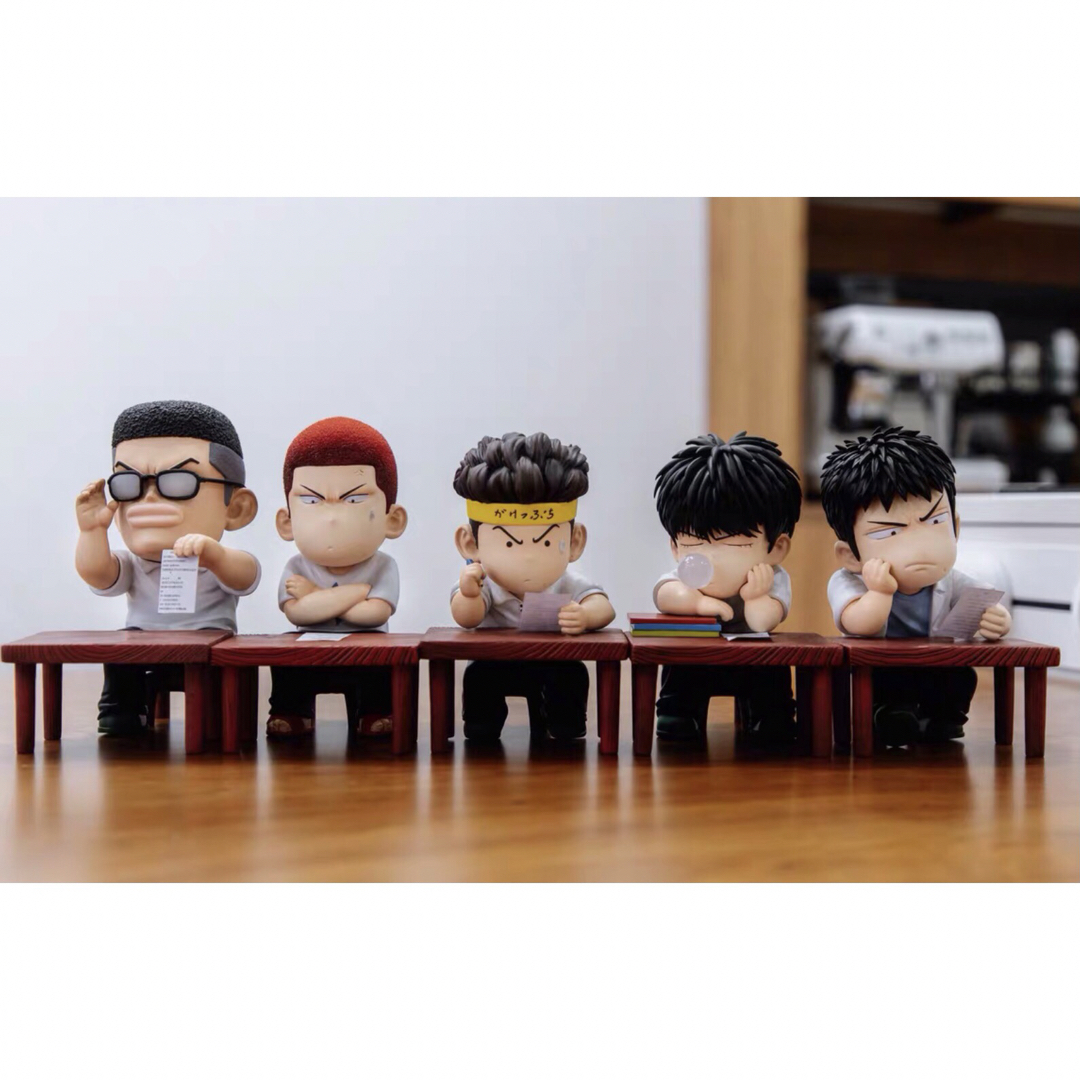 SLAM DUNKスラムダンク フィギュア ガレージキットGK完成品 5体の通販