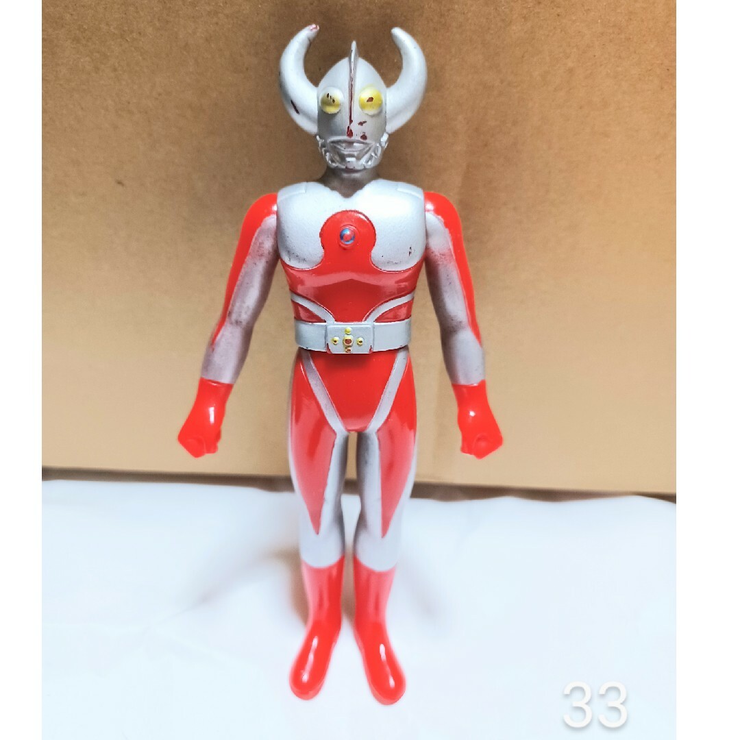 BANDAI - 昭和レトロ 骨董品 ウルトラの父 16cm ソフビ フィギュア